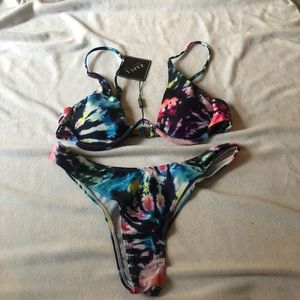 Zaful scoop neck bathing suit